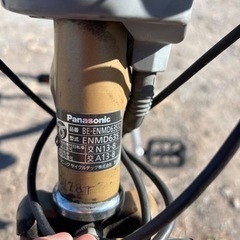 電動自転車　子供乗せ　チャイルドシート付　Panasonicの画像