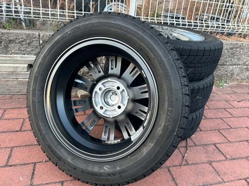お取引中。値下げしました！軽自動車用 スタッドレス 155/65R14 ブリヂストンVRX＋ 社外アルミホイールセット