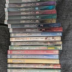進撃の巨人　DVD  18枚セット