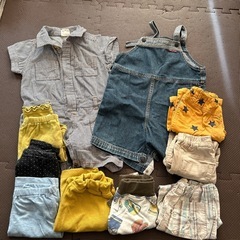 90cm 男の子　夏物まとめ売りの画像