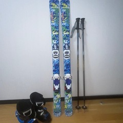 KAZAMA スキーセット　116cm 5点セット
