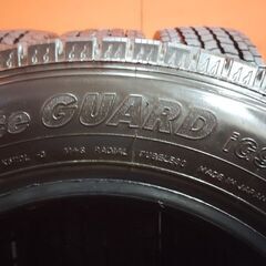 YOKOHAMA iG91 175/75R15 103/101L LT 15インチ ライトトラック用 スタッドレス 4本 23年製 バリ溝 ダイナ トヨエース等　(KTM250) の画像
