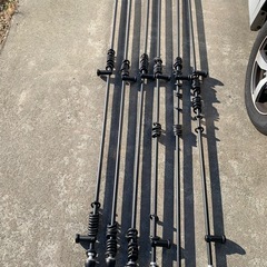 カーテンレール木の画像