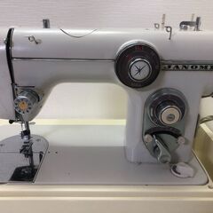 ジャノメミシン レトロ昭和 M-105　【糸島市内 送料無料】4...