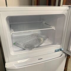 Haier/ハイアール ノンフロン冷凍冷蔵庫 2021年製 JR-N130A 130L ホワイト キッチン 札幌 東区 店頭引取りの画像