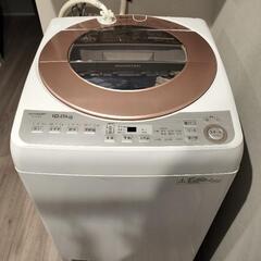 【取引決定しました】SHARP洗濯機10kg