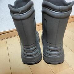crocs 長靴 26cm 茶色の画像