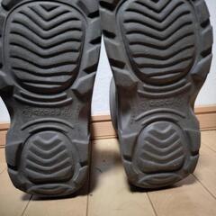 crocs 長靴 26cm 茶色の画像