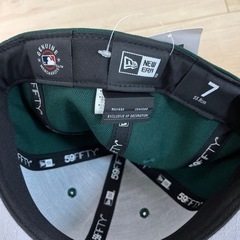 新品・タグ付き　ニューエラ　ボストン・レッドソックス ダークグリーン キャップ　ユニセックスの画像