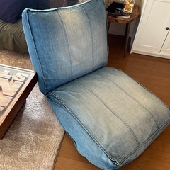 お値下げ！wtw カタリナソファ　デニムカバー付の画像