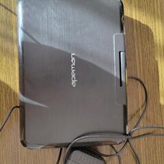 携帯型DVDプレーヤー　ジャンク品