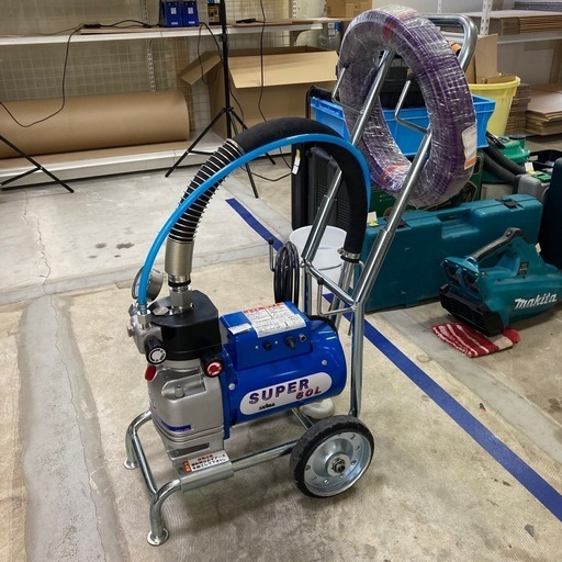 【未使用品】【通電OK】【店頭引取限定】seiwa 精和産業 エアレス塗装機 スーパー60 ABPFL14PK005 132,000円（税込）