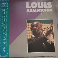 中古レコード　ルイアームストロング　デラックス
