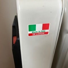オイルヒーター　
デロンギ　イタリア製の画像