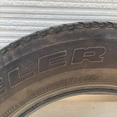 【お値引きしました】タイヤ2本セット　175/80r16 　ジムニー他の画像