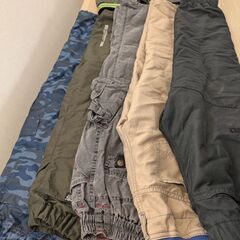 130cm　長ズボン　裏起毛　男子　7本の画像