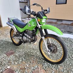 カワサキ　スーパーシェルパ KL250G トラタイヤ仕様 実動良好