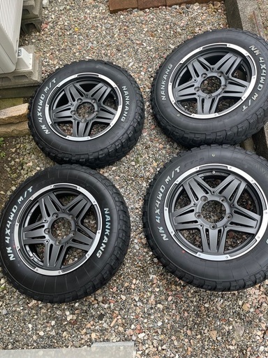 ジムニー　タイヤホイール　４本セット　JB64 ホワイトレター