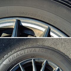 スタッドレスタイヤアルミセット　195/65R15　91Q