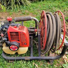 シバタ ハチ印 動力噴霧器 CP-8 メンテ必須！現状不動品　動きません！の画像