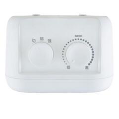 ✨新品未使用品✨ミニセラミックヒーター　ホワイト　トイレや脱衣場に‼️の画像
