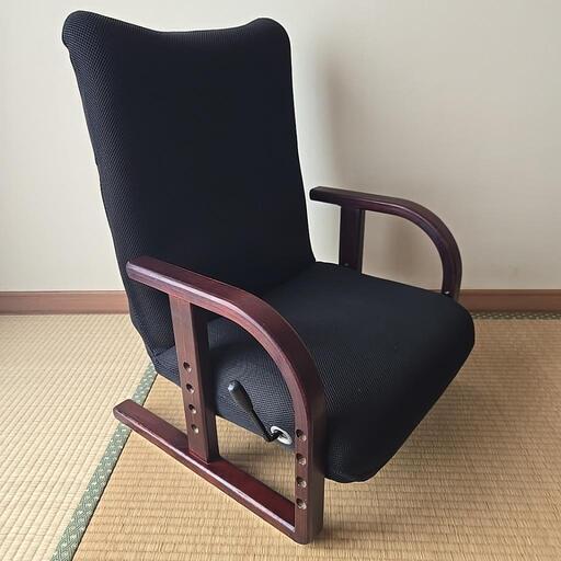 リクライニング付き座椅子