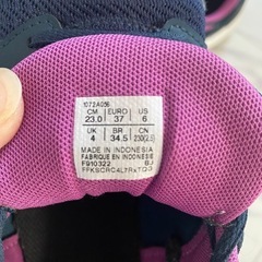 アシックス　23センチ！バレーボール時のシューズの画像