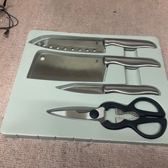 新品　未使用　ステンレスキッチンシャープナーセット
