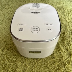 SHARP  3合 炊飯器の画像