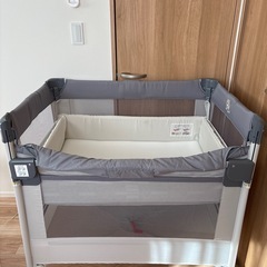 Aprica アップリカ ココネルエアーAB グレーベアー ベビーベッド Aprica アップリカ ココネルエアー ABグレーベアー ベビーベッド