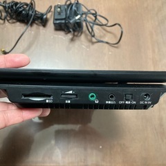 GREEN HOUSE DVD ポータブル プレーヤーの画像