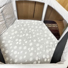 【美品】日本育児　ベビーサークル　クラウド【収納袋付き】の画像