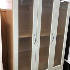 食器棚　エークシド　ホワイト　【トレファク堺福田店】の画像