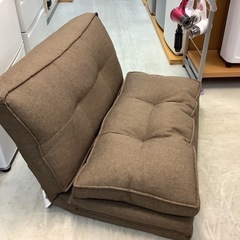 【リサイクルサービス八光】幅100cm　ニトリ　カジュアルソファベッド　キッド3の画像