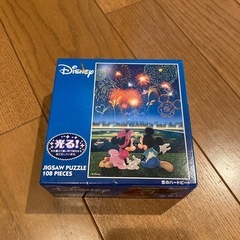 ディズニー パズル 花火 108ピース 光る