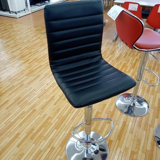 ★ジモティ割あり★ NITORI　カウンターチェア　ハイチェア　ブラック　クリーニング済　YJ4926