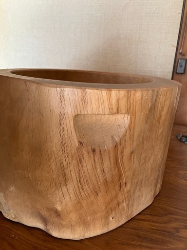 餅つき　杵と臼