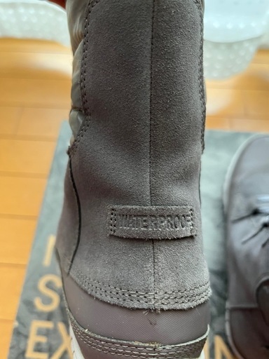 MUPTSE PURNA ノースフェイス　スノーブーツ　24cm グレー　ウォータープルーフ　美品