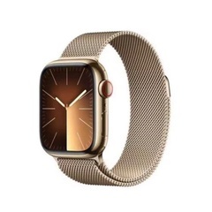 Apple Watch9 45mm ステンレスゴールドGPS+ ...