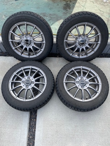 【当日引き取りで20%OFF！！】軽自動車　スタッドレスタイヤ　4本セット　ホイール付