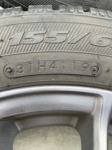 【当日引き取りで20%OFF！！】軽自動車　スタッドレスタイヤ　4本セット　ホイール付