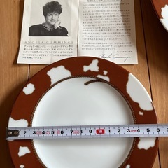 未使用アンジェラカミングス、プレート皿5枚セットの画像