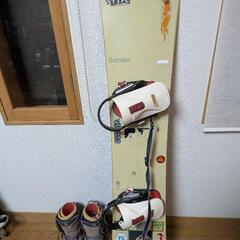 バートンBURTON スノーボードセット 160cm