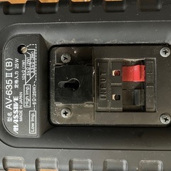 吊りスピーカー&アンプの画像