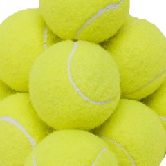 硬式テニスボール再生の画像