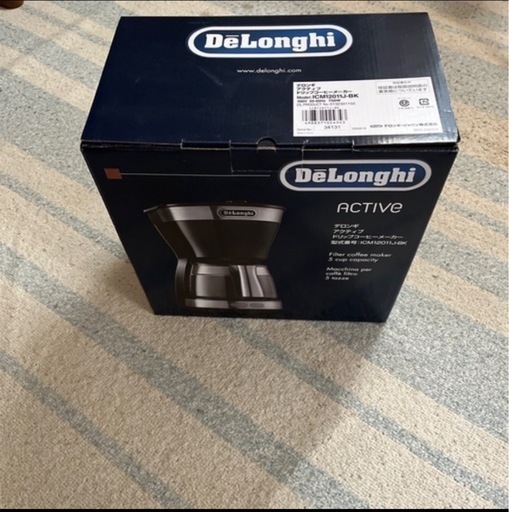 【新品•未使用】デロンギ　コーヒーメーカー
