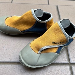 【取引終了】mont-bell 子ども用ウォーターシューズ　20cm