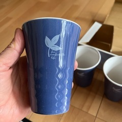 未使用フリーカップ5個セットの画像