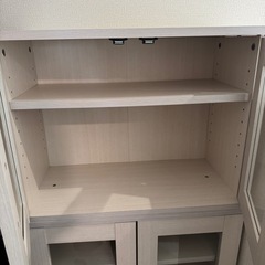 【商談中】食器キャビネット(ニトリ)の画像