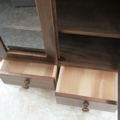 キャビネット　幅75㎝　木製の画像